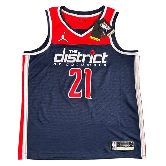 Jordan Other - Jordan Washington Wizards Swingman Jersey The District of Columbia #21 Size L